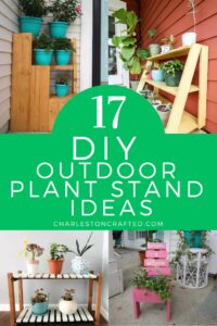 17 DIY Outdoor Plant Stand Ideas