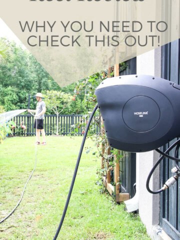 Hoselink Retractable Hose Reel Review - Charleston Crafted