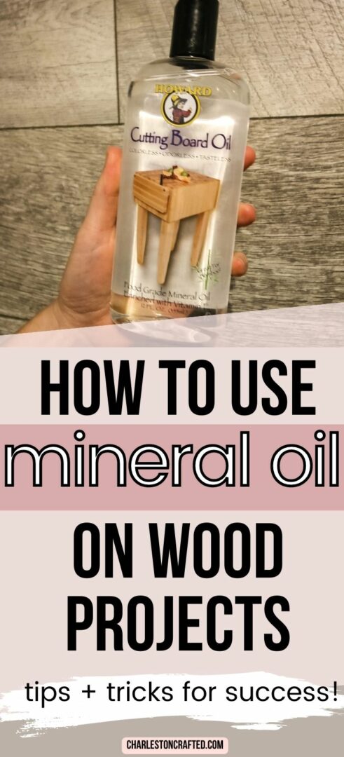 How To Use Mineral Oil As A Wood Finish   How To Use Mineral Oil On Wood Projects 491x1080 