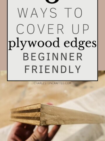 3 ways to cover up plywood edges