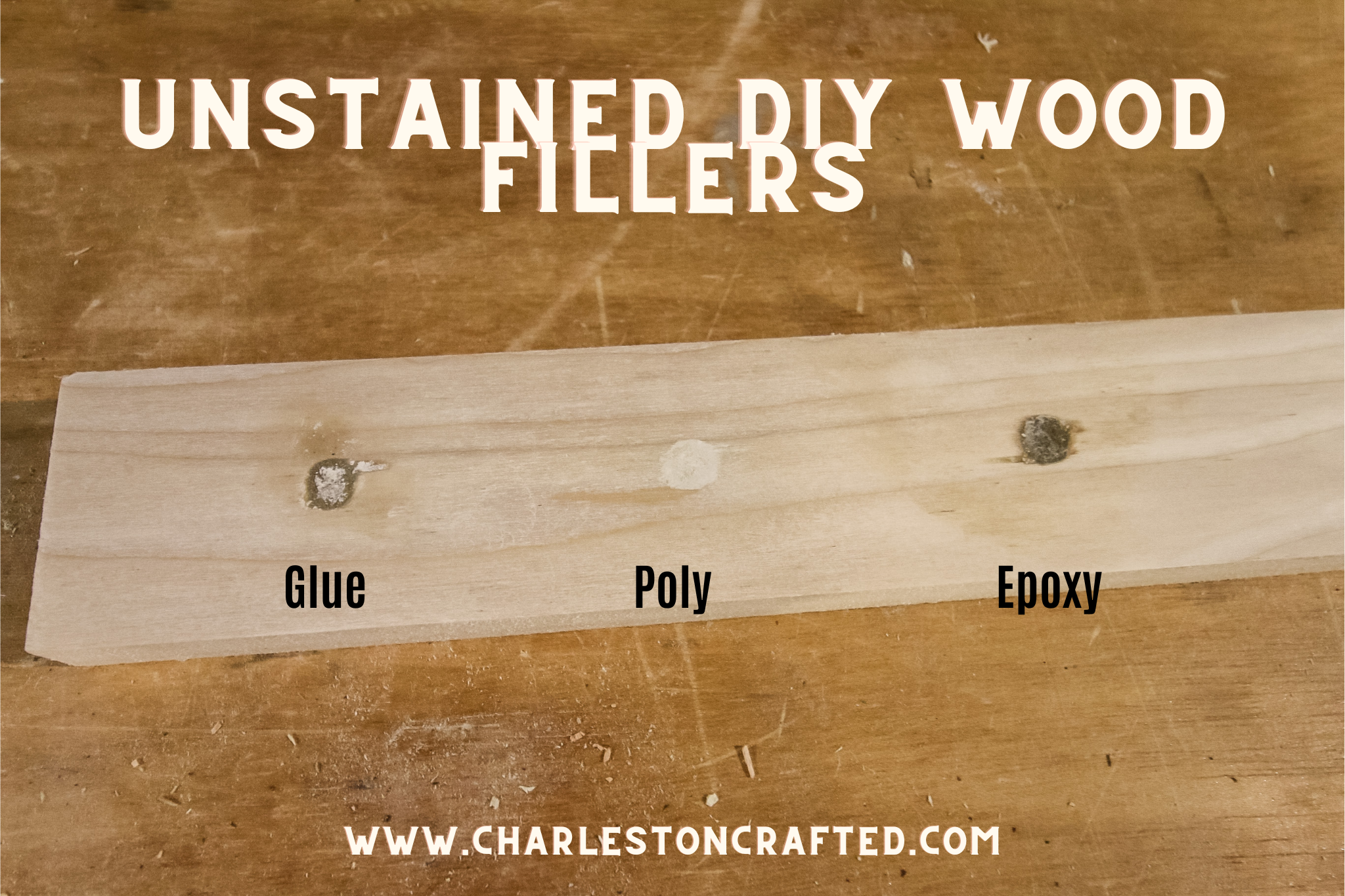 How to Make and Use Your Own Wood Filler