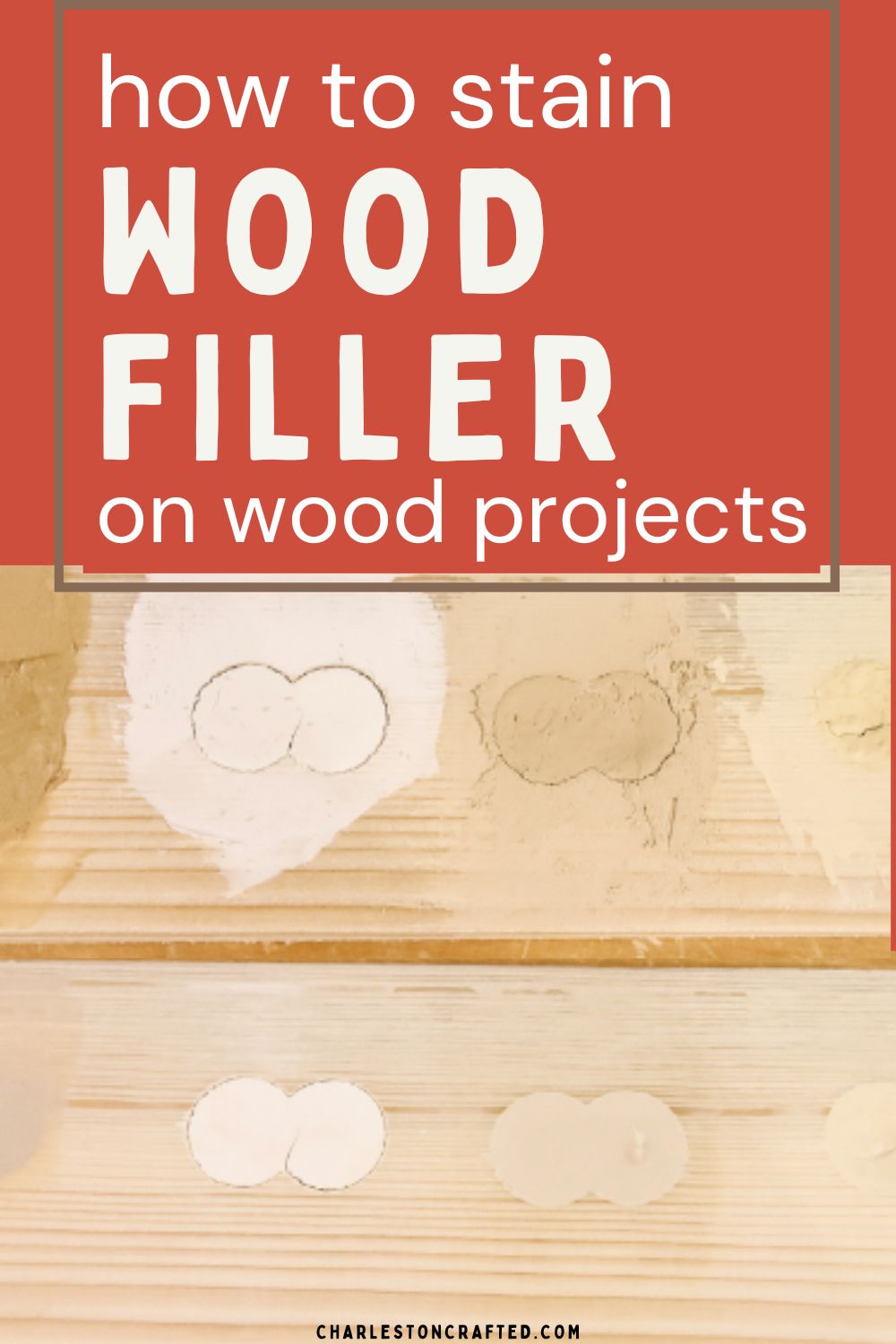 Is Wood Filler Actually Stainable: An Experiment - A Butterfly House
