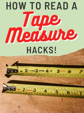 how to read a tape measure hacks tips and tricks