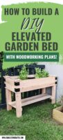 How to build a DIY elevated garden bed