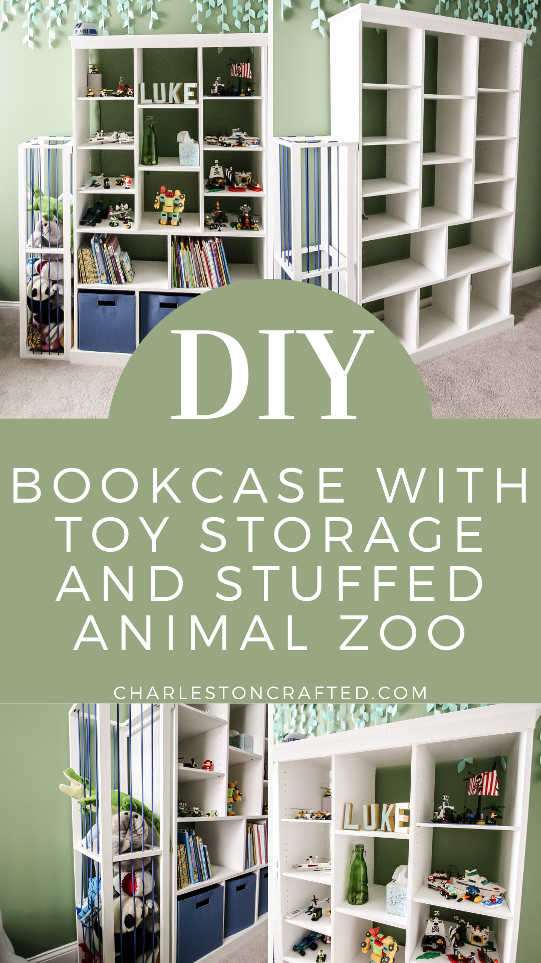 Stuffed Animal Storage Ideas - Create Your Own Little Zoo