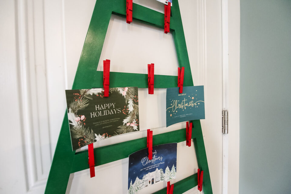 DIY Hanging Christmas Card Holder   CharlestonCrafted 42 960x640 