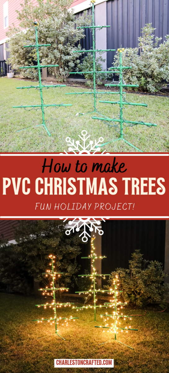 How to make PVC Christmas trees