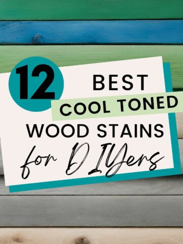 best cool toned wood stain for diyers