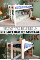 How to build a DIY loft bed