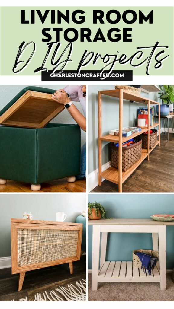 diy living room storage furniture ideas