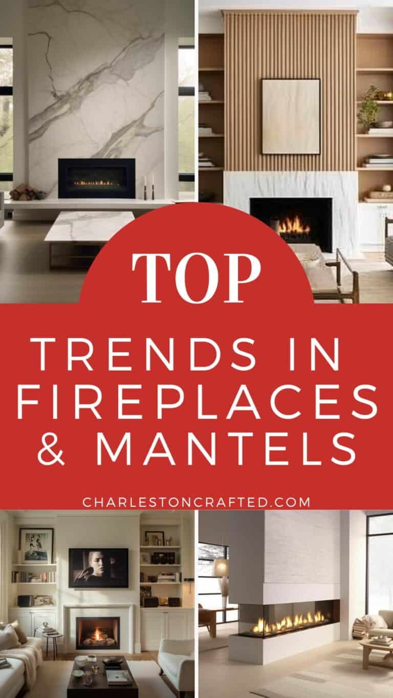 The top fireplace trends for 2025