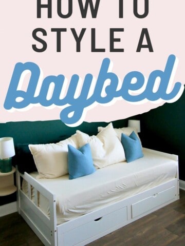 how to style a daybed