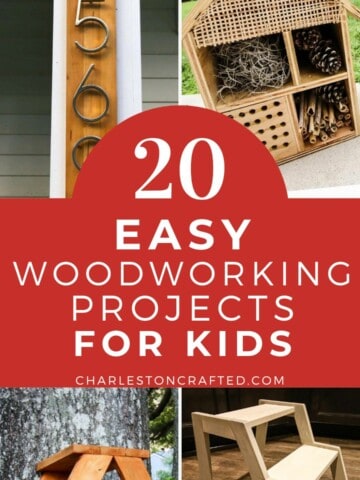 20 easy woodworking projects for kids to make