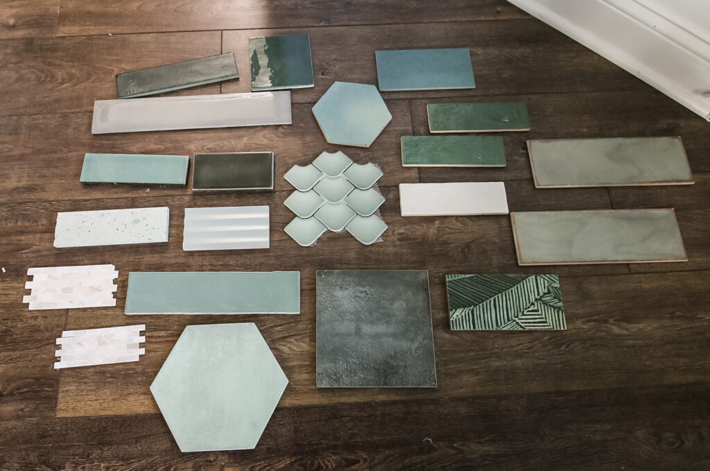 kitchen tile samples