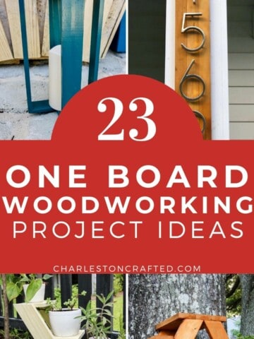 One Board Woodworking Project Ideas