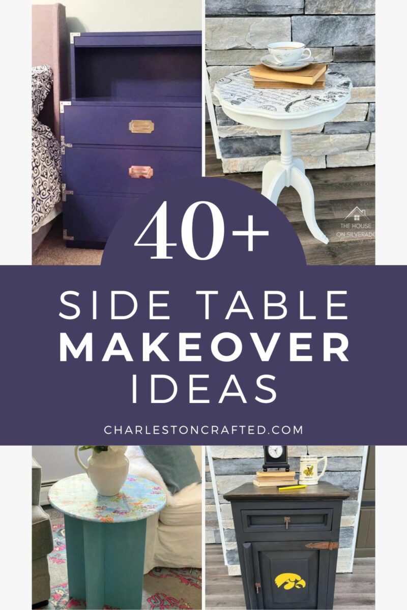 44 Easy Side Table Makeover Ideas