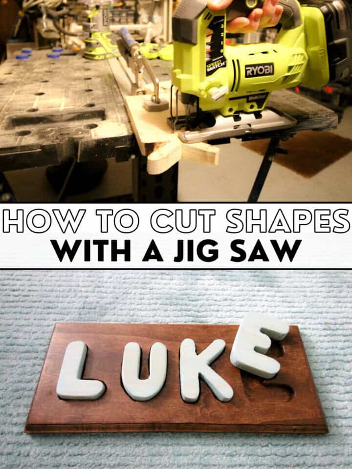 How to cut shapes with jigsaw - Charleston Crafted