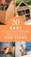 20 Easy Woodworking Projects for Teens