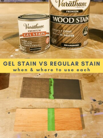 gel stain vs regular stain