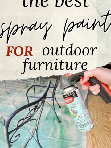 Best spray paints for outdoor furniture