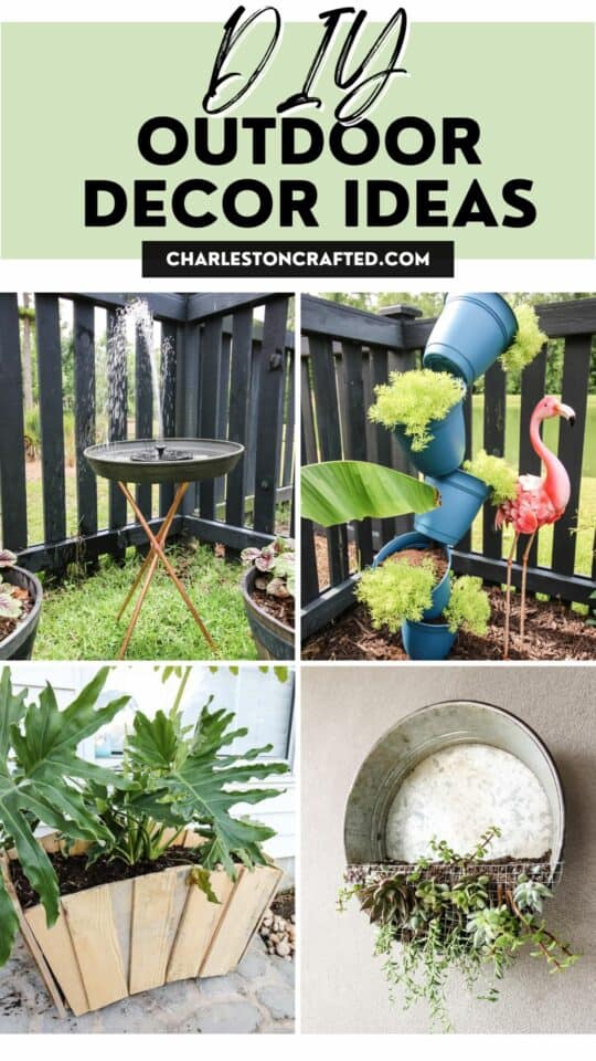 29 Best DIY Outdoor Decor Ideas