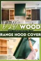 DIY range hood cover