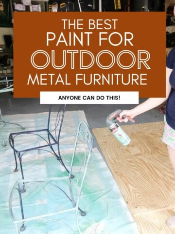 the best paint for metal outdoor furniture