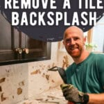 how to remove tile backsplash - charleston crafted