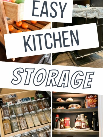 easy diy kitchen storage ideas