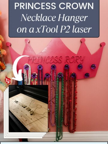 Princess Crown xTool File - Charleston Crafted