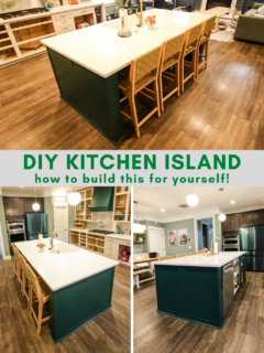 DIY kitchen island - Charleston Crafted