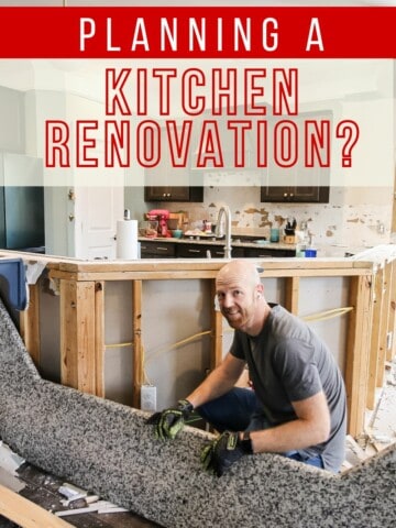 planning a kitchen renovation