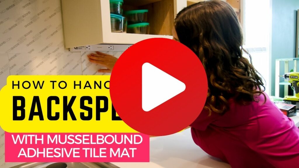 musselbound adhesive backsplash video thumbnail