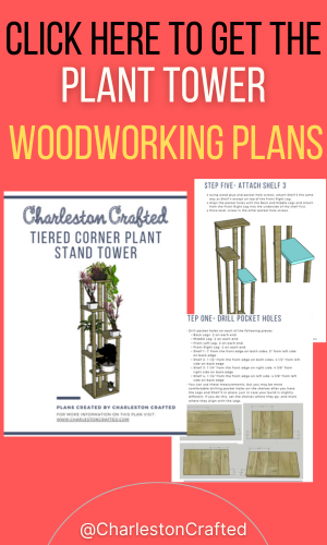 Tiered plant tower - Charleston Crafted