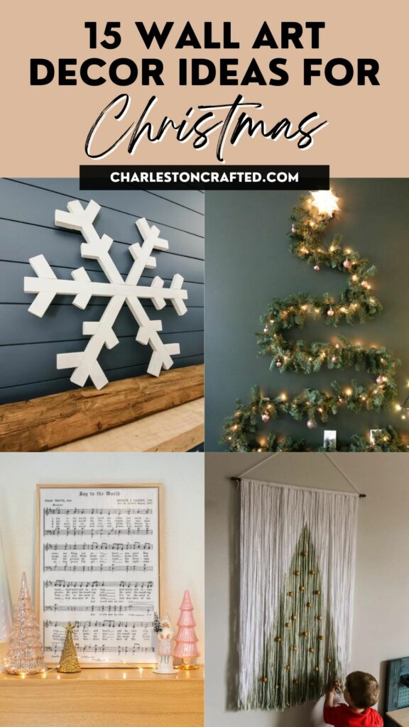 best Christmas wall art decor ideas