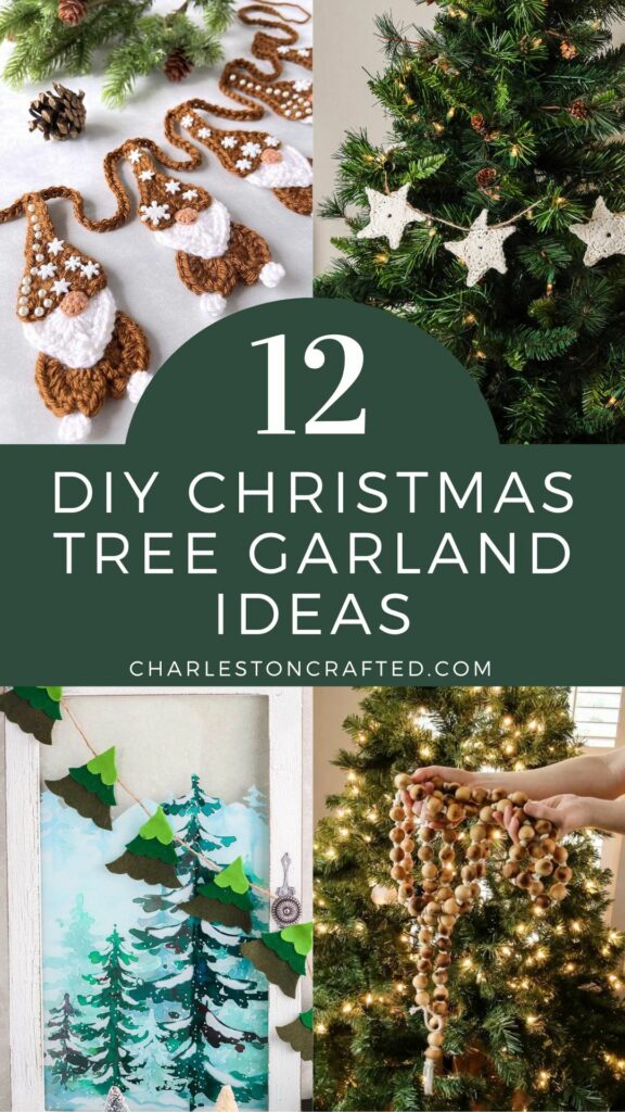 DIY Christmas tree garland ideas