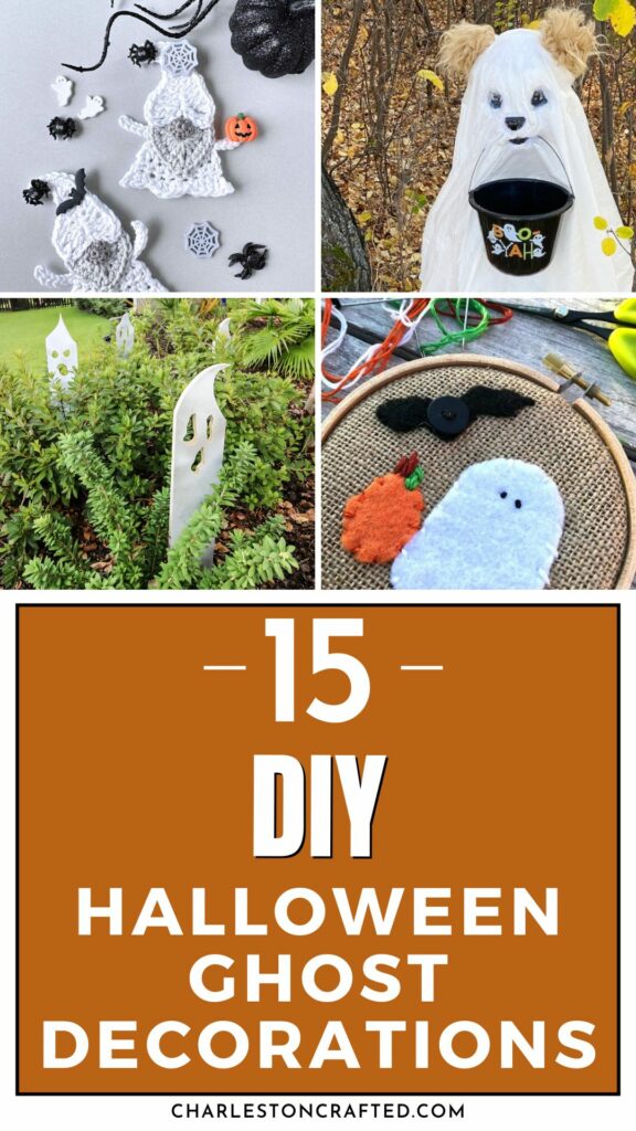 DIY Halloween ghost decorations