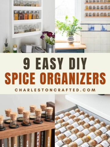 DIY spice organizers