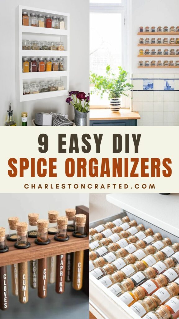 DIY spice organizers