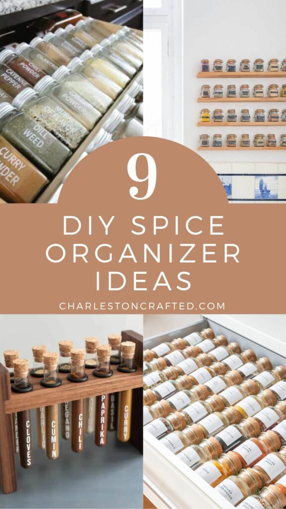 DIY spice organizers