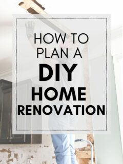 How to create a DIY home renovation plan