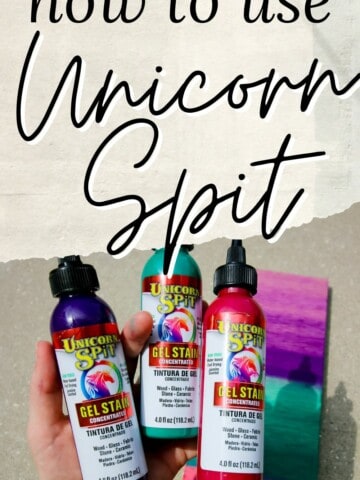 how to use unicorn spit gel wood stain