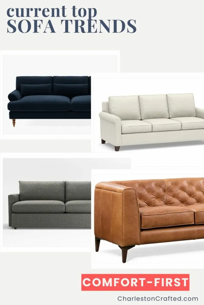 comfortable trending sofas