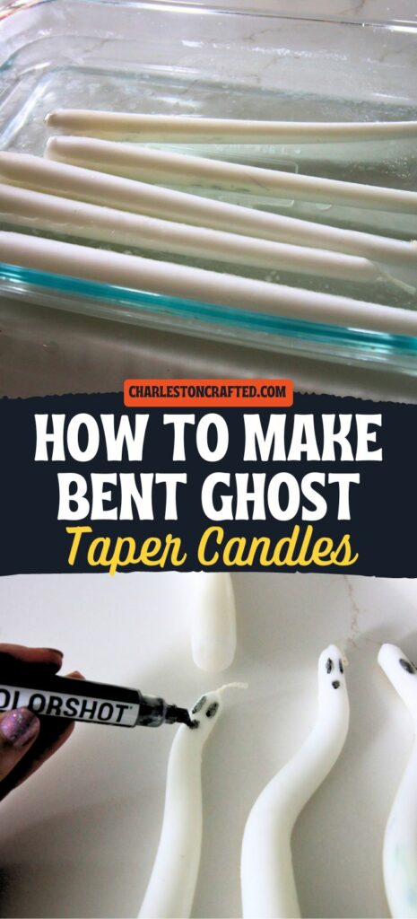 Bent Ghost Taper Candles