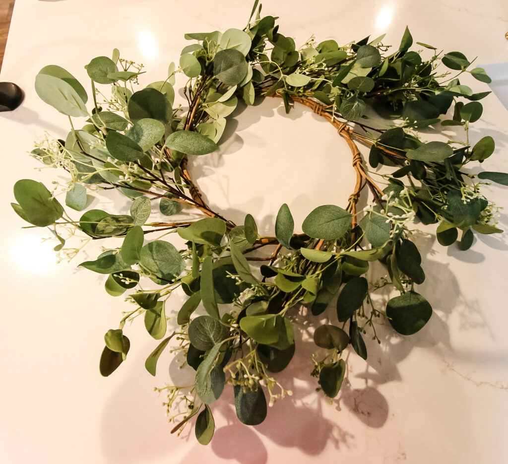 DIY Fall eucalyptus wreath