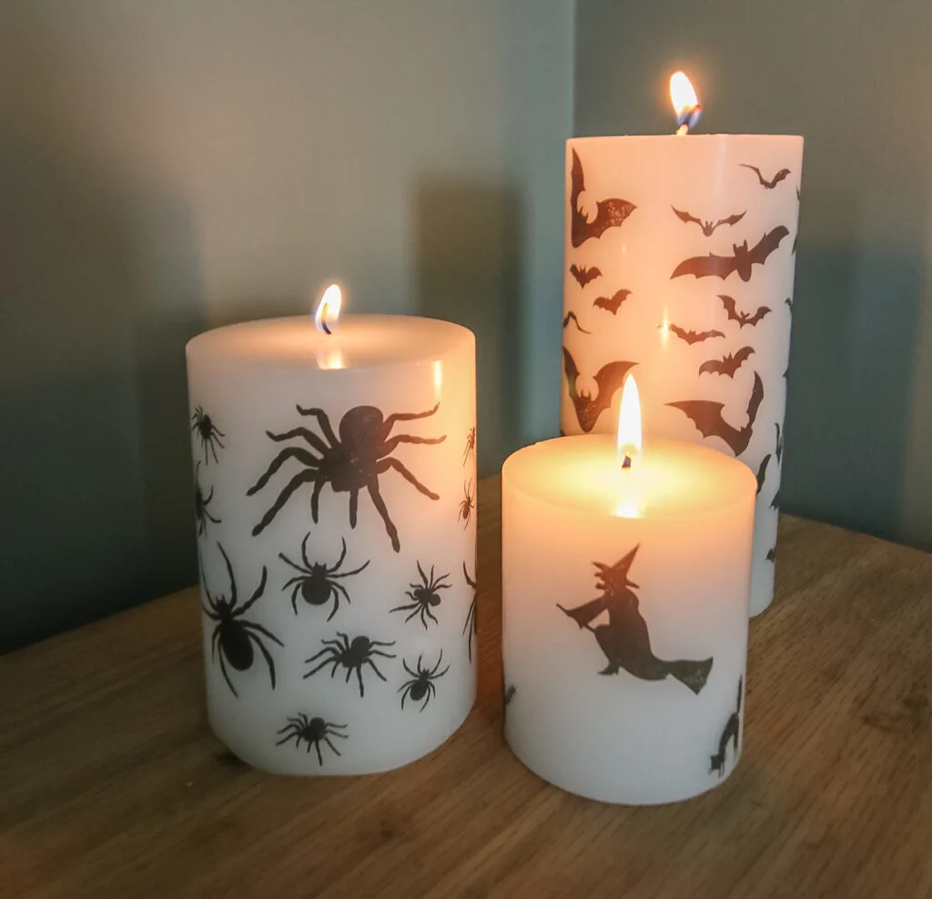 tattooed candle craft