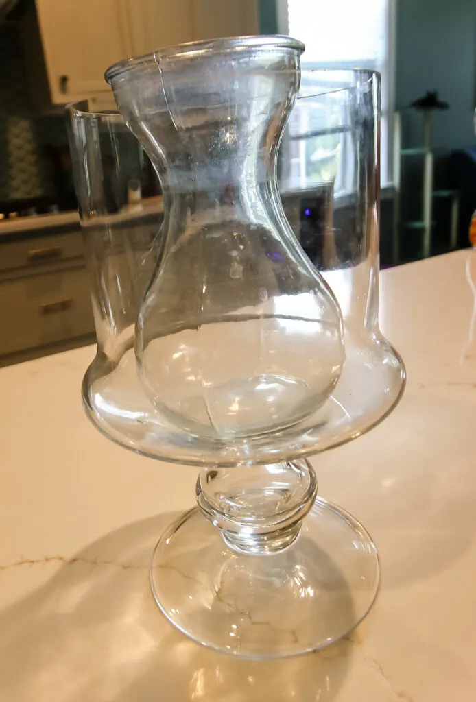 small vase inside a large vase