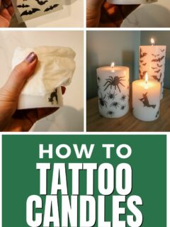 how to tattoo candles