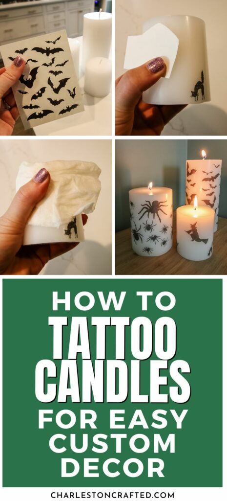 how to tattoo candles