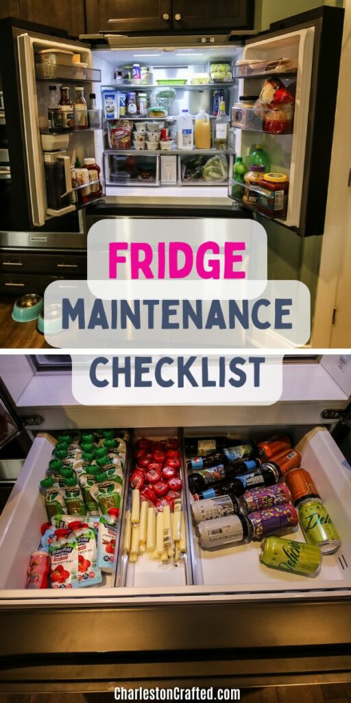 Fridge maintenance checklist